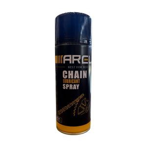 اسپری زنجیر موتور سیکلت آرل مدل chain lubricant spray حجم 450 میلی لیتر