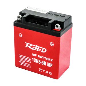 باتری موتور سیکلت آر اچ تی مدل 12v3 مناسب برای طرح هندا125