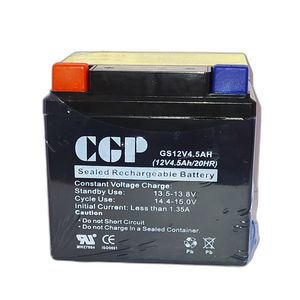 باتری موتور سیکلت سی جی پی مدل 12v 4.5 a مناسب برای هوندا 125