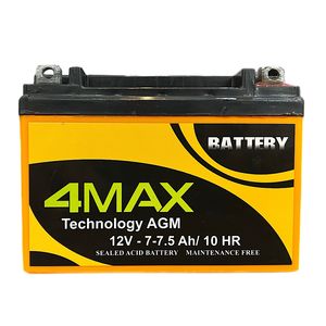 باتری موتور سیکلت فورمکس مدل 12v 7.5 ah