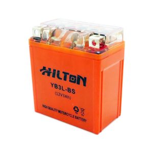 باتری موتور سیکلت هیلتون مدل 12v3ah مناسب برای طرح هندا 125