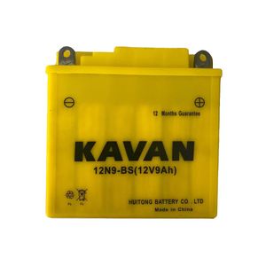 باتری موتور سیکلت کاوان مدل 12v9ah بلند