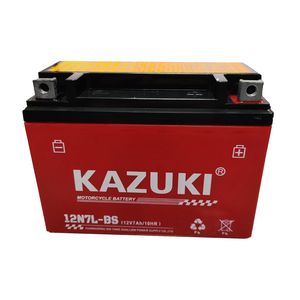 باتری موتورسیکلت 12 ولت 7 آمپر کازوکی مدل 12v7lbs