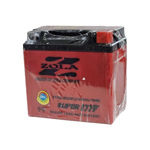 باتری موتورسیکلت 12ولت 5 آمپر زولا مدل ytx5l bs