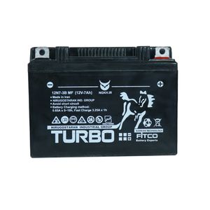 باتری موتورسیکلت توربو مدل 12v7ah