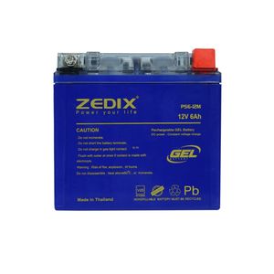 باتری موتورسیکلت زد ایکس مدل  12v6h