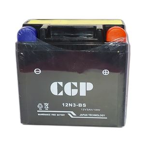 باتری موتورسیکلت سی جی پی مدل 12 v 5 a مناسب برای  موتورسیکلت هوندا