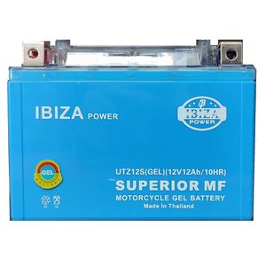 باتری موتورسیکلت12ولت 12 آمپر ایبیزا مدل utz12s (gel)