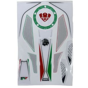برچسب باک و بدنه موتور سیکلت وارون مدل ژله ای کد w 67 wh مناسب برای بنلی 180