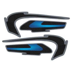 برچسب بدنه موتورسیکلت طرح کربن کد bm005b