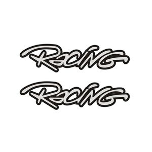 برچسب بدنه موتورسیکلت لیزارد مدل اسپرت طرح racing کد lzd 1018 بسته 2 عددی