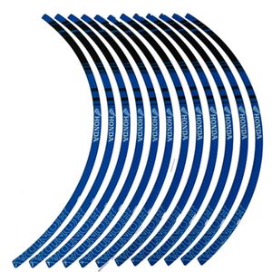 برچسب دور رینگ موتور سیکلت وارون مدل w 40 blu مناسب برای هوندا کلیک بسته 12 عددی