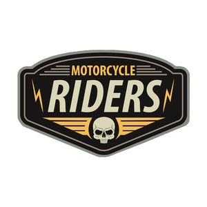 برچسب موتور سیکلت رایسان طرح riders کد sm0061
