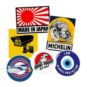 برچسب موتور سیکلت ماسا دیزاین طرح japon کد mo003 مجموعه 6 عددی