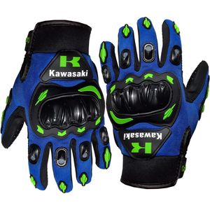 دستکش موتور سواری وارون مدل kawa blu