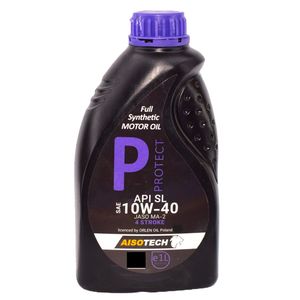 روغن موتور سیکلت تمام سنتتیک آیسوتک مدل sl 10w 40 حجم 1 لیتر