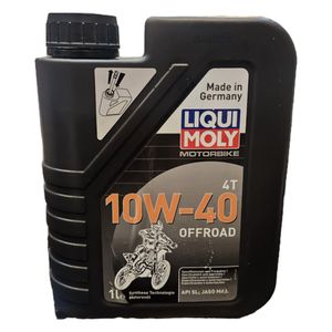 روغن موتور سیکلت تمام سنتتیک لیکومولی مدل sl 10w 40 حجم 1 لیتر