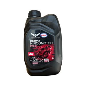 روغن موتور سیکلت تمام سنتتیک نیرو موتور مدل sl 10w 40 حجم 1 لیتر