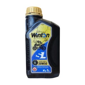 روغن موتور سیکلت تمام سنتتیک وینتون مدل sl 20w 50 حجم 1 لیتر
