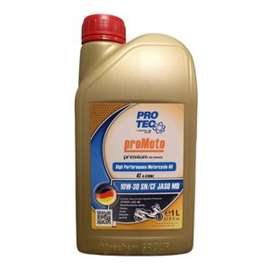 روغن موتور سیکلت تمام سنتتیک پروتک مدل sn 10w 30 حجم 1 لیتر