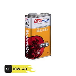 روغن موتور سیکلت فلومكس مدل motorbike sae 10w40 حجم 1 لیتر