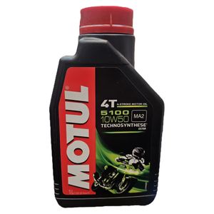 روغن موتور سیکلت نیمه سنتتیک موتول مدل sm 10w 50 حجم 1 لیتر