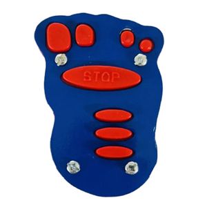 روکش پدال ترمز موتور سیکلت وارون مدل کف پا کد w 13 blu rd