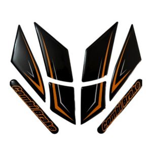 ست برچسب گلگیر جلو موتورسیکلت مدل w 11 org مناسب برای هوندا کلیک بسته 8 عددی