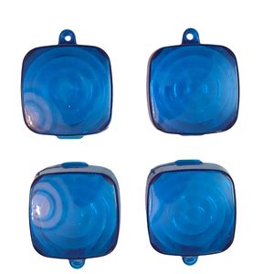 شیشه راهنما موتور سیکلت مدل blue مجموعه 4 عددی