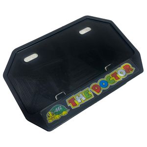 قاب پلاک موتور سیکلت وارون طرح چند ضلعی کد w 117