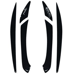 پد برچسب دستگیره عقب موتور سیکلت وارون مدل a 19 carbon مناسب برای پالس