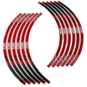 پد برچسب دور رینگ موتور سیکلت وارون مدل w 15 rd مناسب برای اس وای ام sym بسته 12 عددی