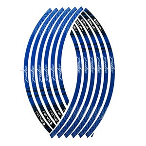 پد برچسب دور رینگ موتور سیکلت وارون مدل w 17 blu مناسب برای پالس بسته 12 عددی