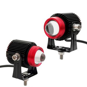 پرژکتور موتور سیکلت مدل mini led double color td 35   مجموعه 2 عددی