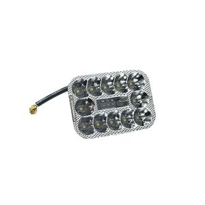 چراغ جلو موتور سیکلت فابریک مدل 12led مستطیلی