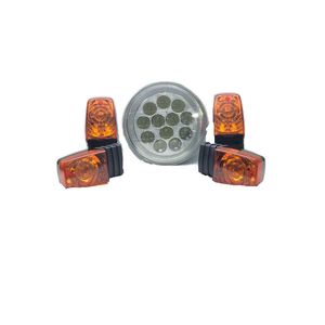 چراغ جلو و راهنما موتور سیکلت ال ایکس مدل mdh 4 مناسب برای سی جی ال مجموعه 5 عددی