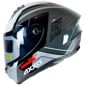 کلاه کاسکت اکسیس مدل فک ثابت sonar blk wht