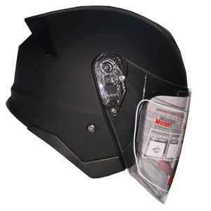 کلاه کاسکت بدون فک دی ای وان مدل عینکدار کد da_bk408