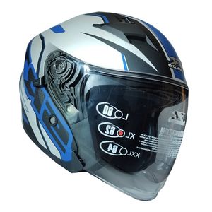 کلاه کاسکت راپیدو مدل بی فک عینکدار کد srt_blu