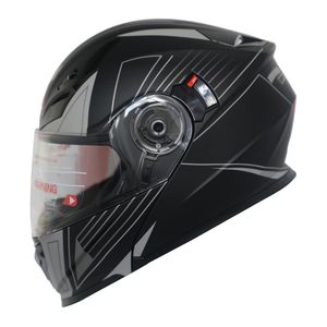 کلاه کاسکت ردلاین مدل 939_matt black_gray