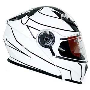 کلاه کاسکت ردلاین مدل 939_white_black