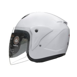 کلاه کاسکت سابرینا مدل half face کد white861