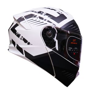 کلاه کاسکت فلش مدل فک متحرک عینکدار کد 935sv