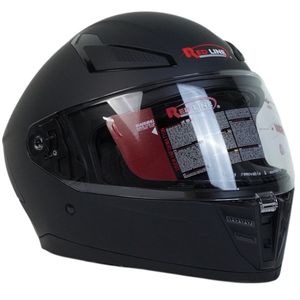 کلاه کاسکت فک ثابت ردلاین مدل 942 blackmatt