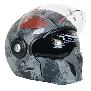 کلاه کاسکت فک جدا ردلاین مدل 976 zenith