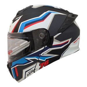 کلاه کاسکت فک متحرک موتو پارت مدل mt_race