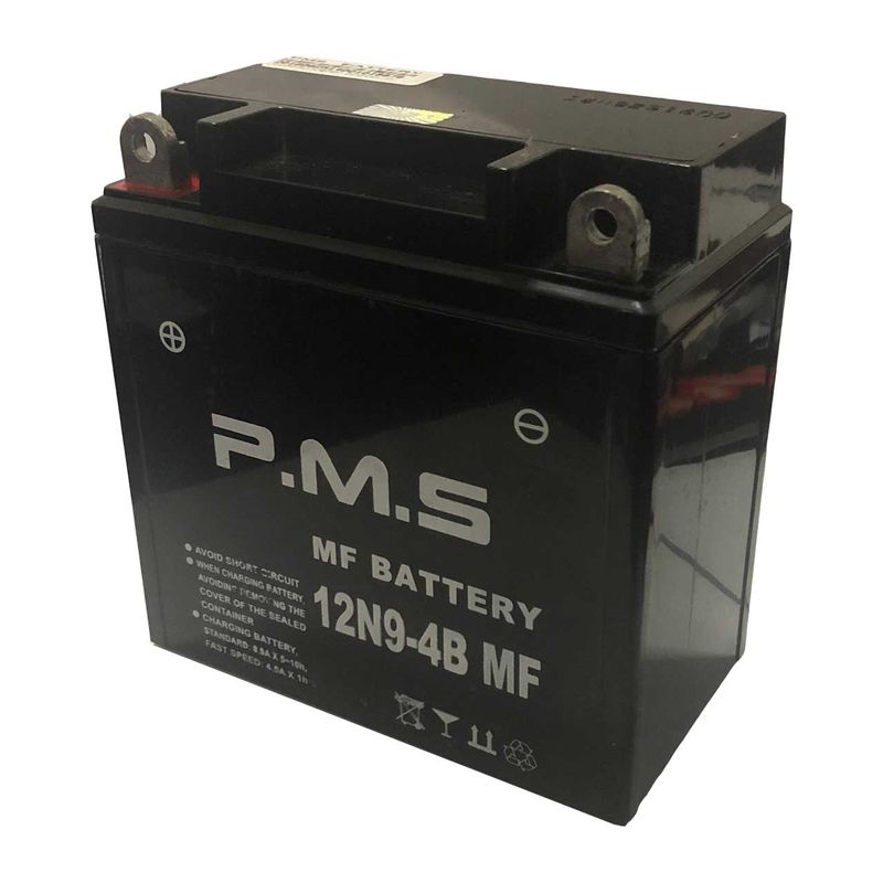 باتری موتور سیکلت پی ام اس مدل 12v9ah مناسب برای پالس 180 و آپاچی