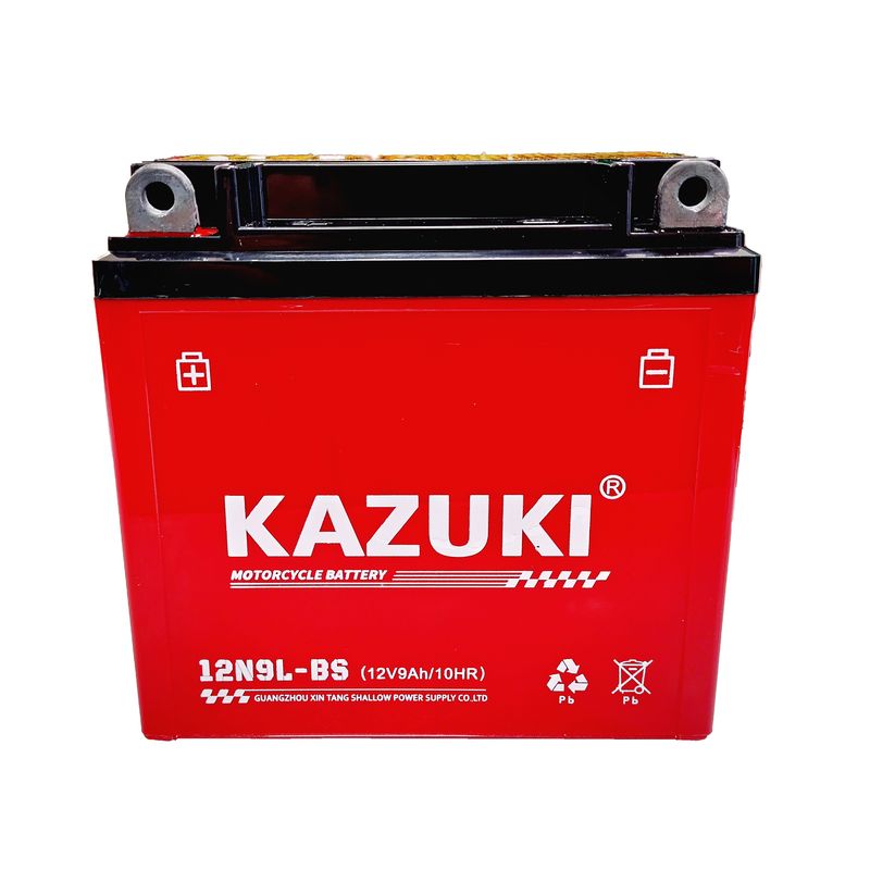 باتری موتورسیکلت 12 ولت 9 آمپر کازوکی مدل 12v9lbs
