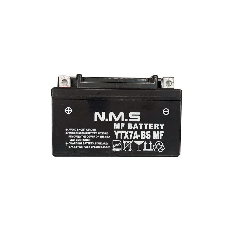 باتری موتورسیکلت ان ام اس مدل 12v7ah