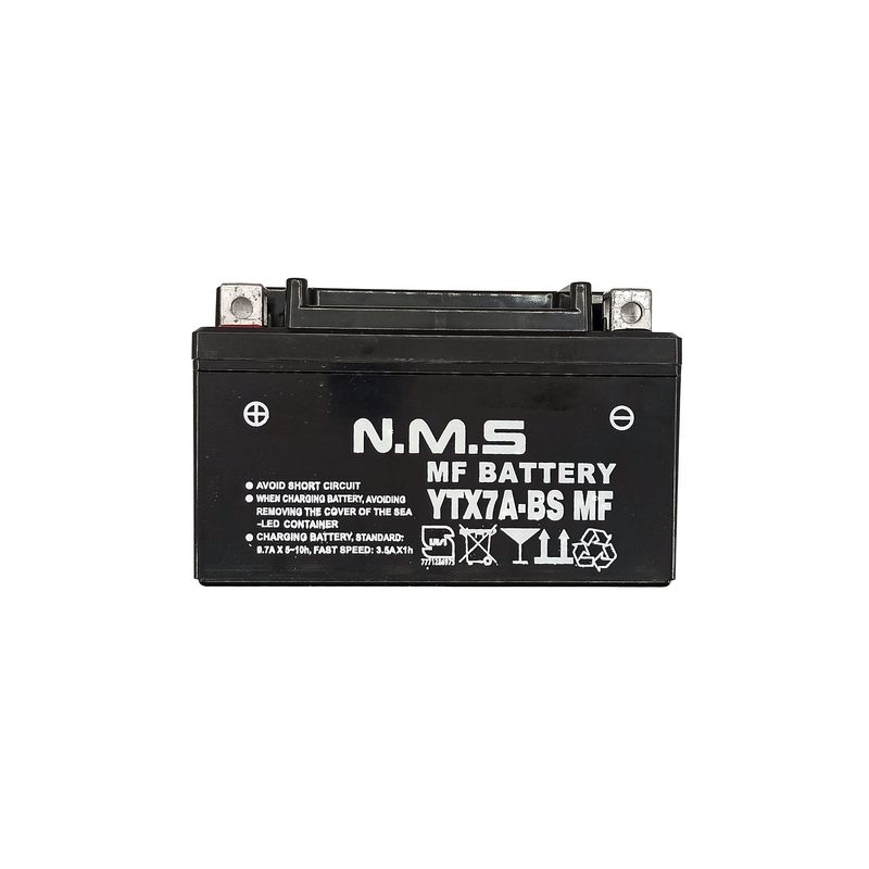 باتری موتورسیکلت ان ام اس مدل ytx7a